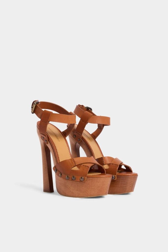 Bondage-Sandalen-Clogs Bondage-Sandalen-Clogs