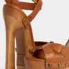 Bondage-Sandalen-Clogs Bondage-Sandalen-Clogs
