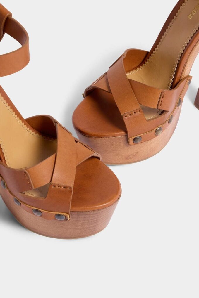Bondage-Sandalen-Clogs Bondage-Sandalen-Clogs