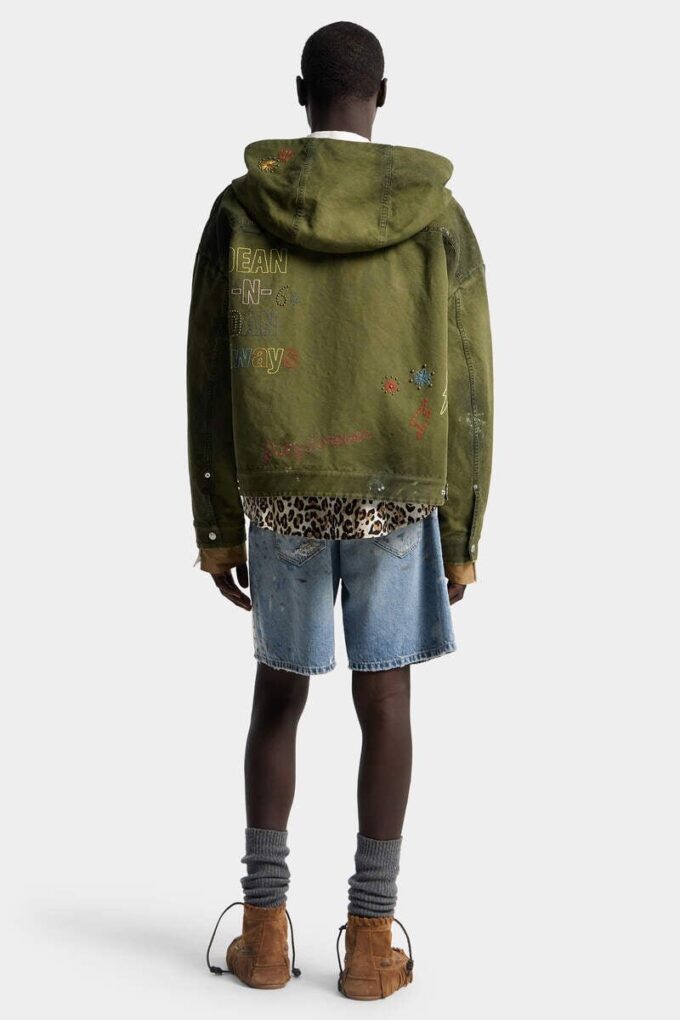 Boxershorts in mittlerer Waschung