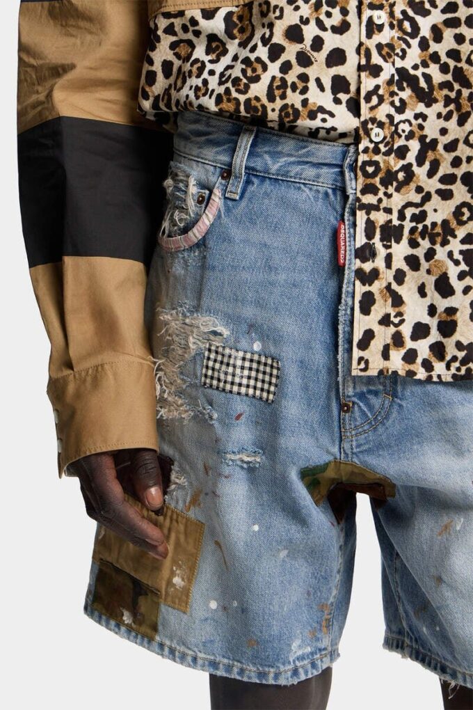 Boxershorts in mittlerer Waschung