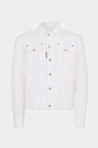 Garment-dyed Dan-Jeansjacke