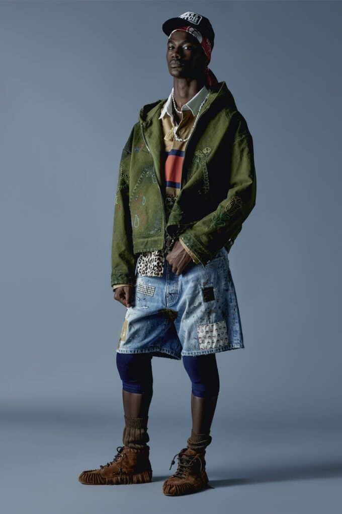 Boxershorts in mittlerer Waschung