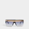Hype Sonnenbrille in Schwarz und Gold Hype Sonnenbrille in Schwarz und Gold