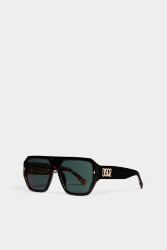Hype-Sonnenbrille mit Havanna-Muster
