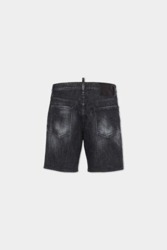 Marineblaue Shorts in Black Wash Marineblaue Shorts in Black Wash