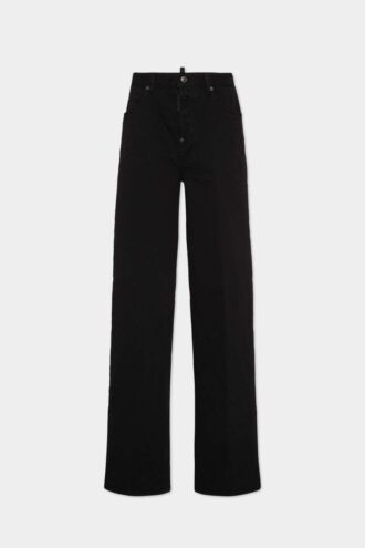 Schwarze Traveller-Jeans