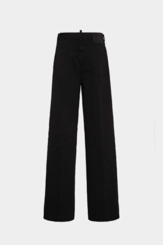 Schwarze Traveller-Jeans