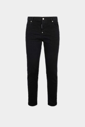 Stückgefärbte Teddy-Jeans